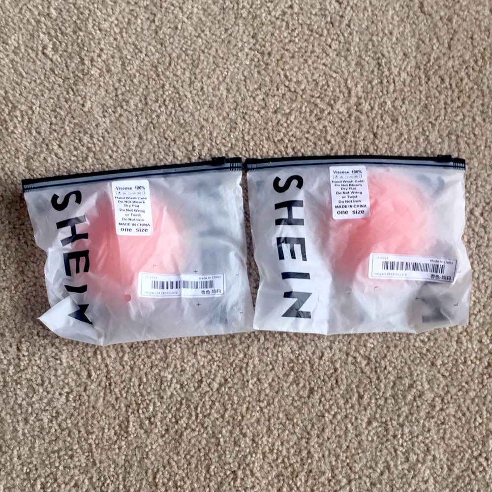 SHEIN Translucent Invisible Silicone Round Bra